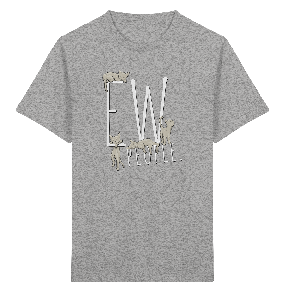 Ew, People. Sarkastische Katzen - Kids Organic Shirt
