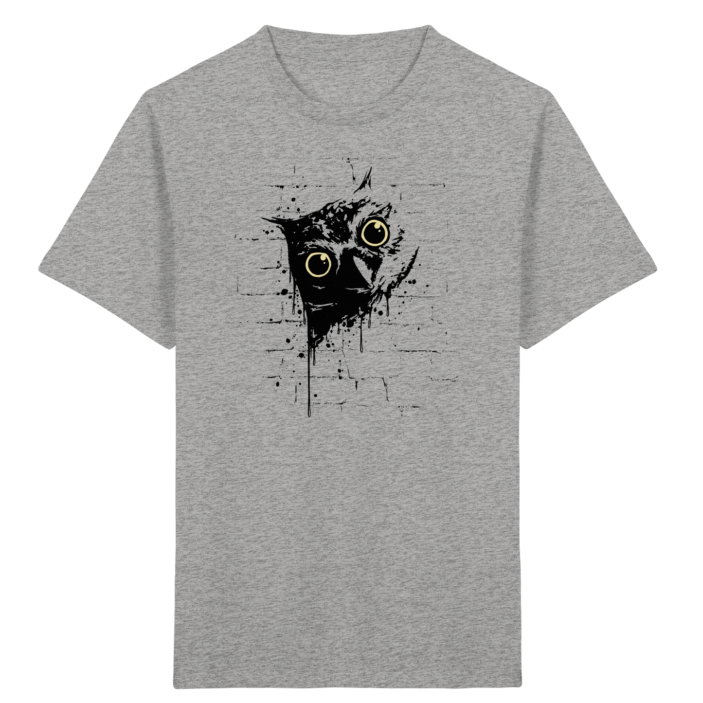 Lässige Street Art Eule - Kids Organic Shirt