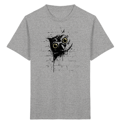 Lässige Street Art Eule - Kids Organic Shirt