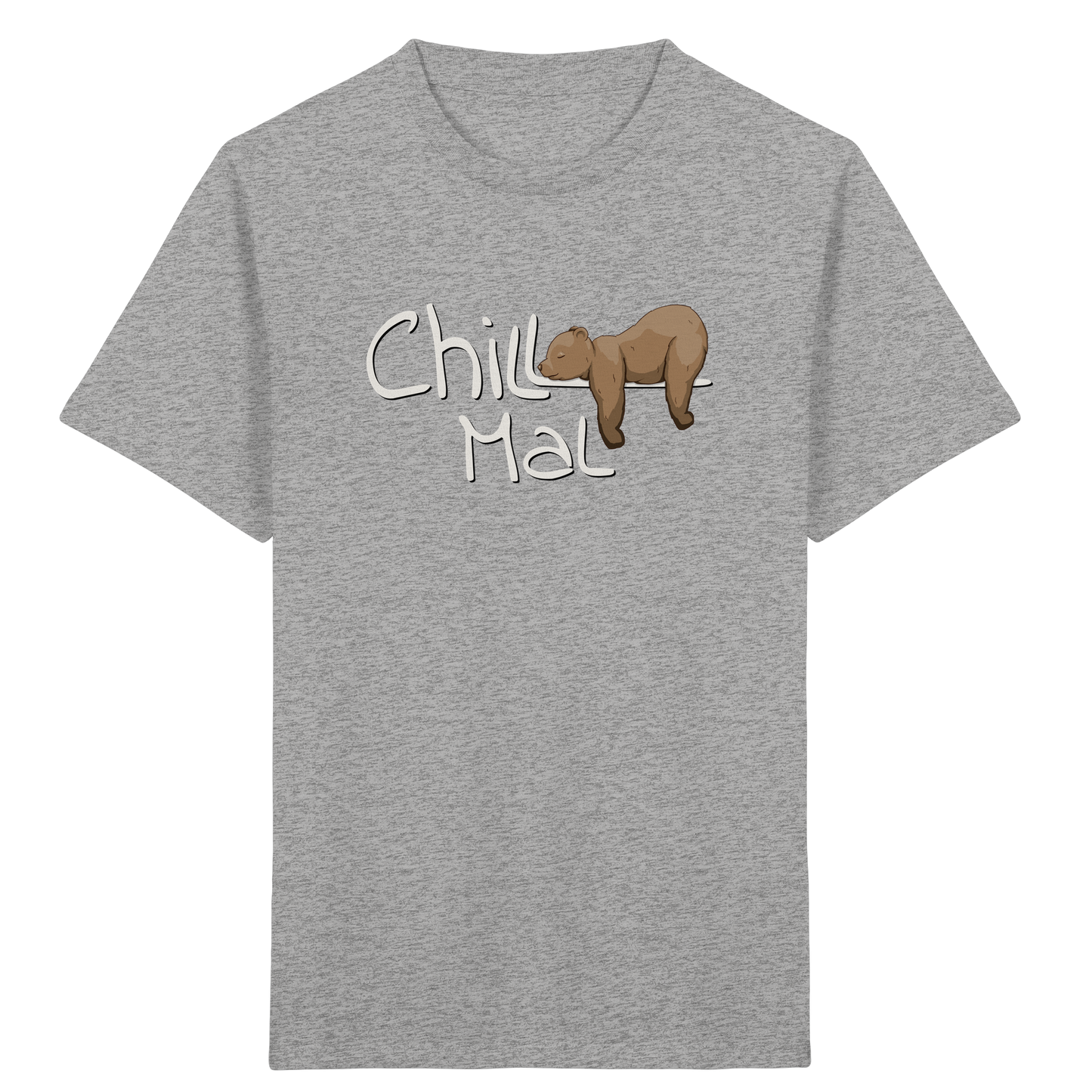 Chill Mal schläfriger Braunbär - Kids Organic Shirt