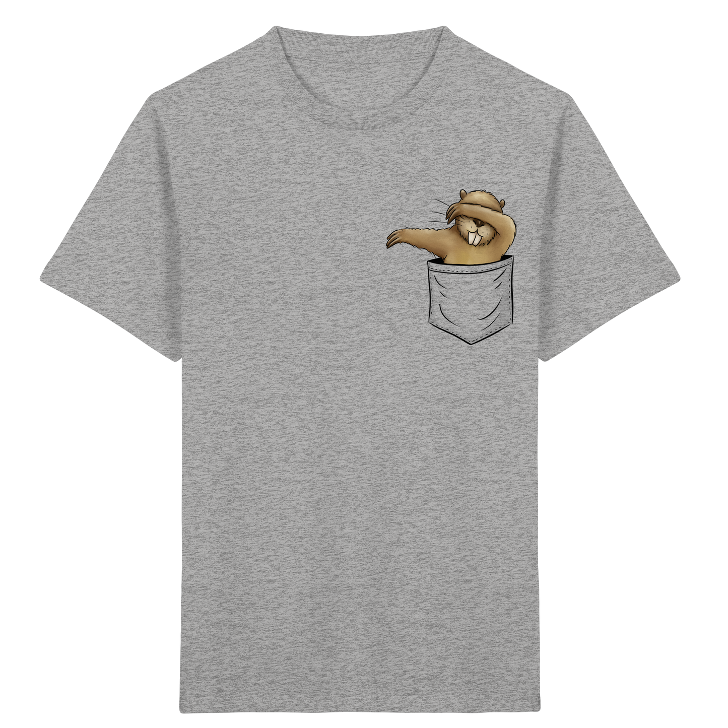 Dabbender Biber in Deiner Tasche - Kids Organic Shirt
