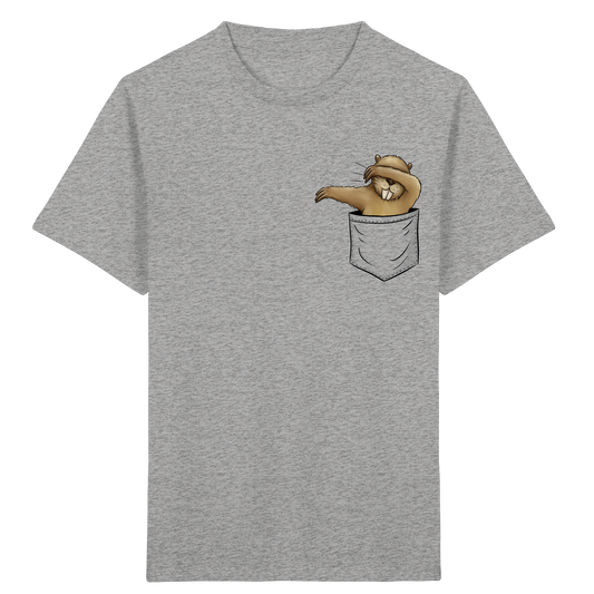 Dabbender Biber in Deiner Tasche - Kids Organic Shirt