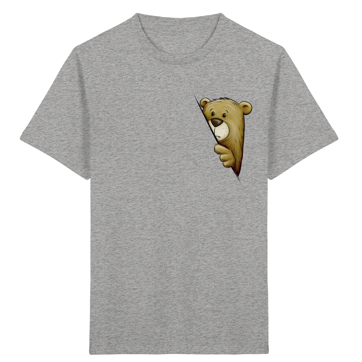 Funky Bär Illustration - Kids Organic Shirt