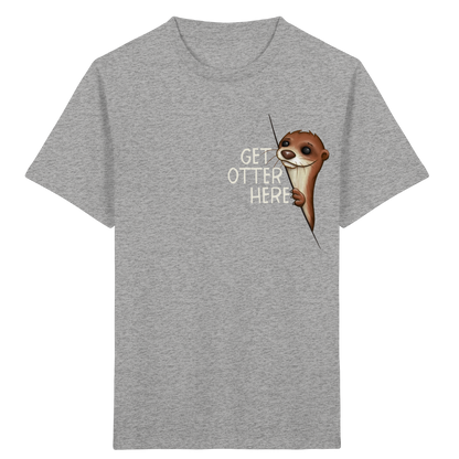 Get Otter Here | Lustiger Otter Kalauer - Kids Organic Shirt