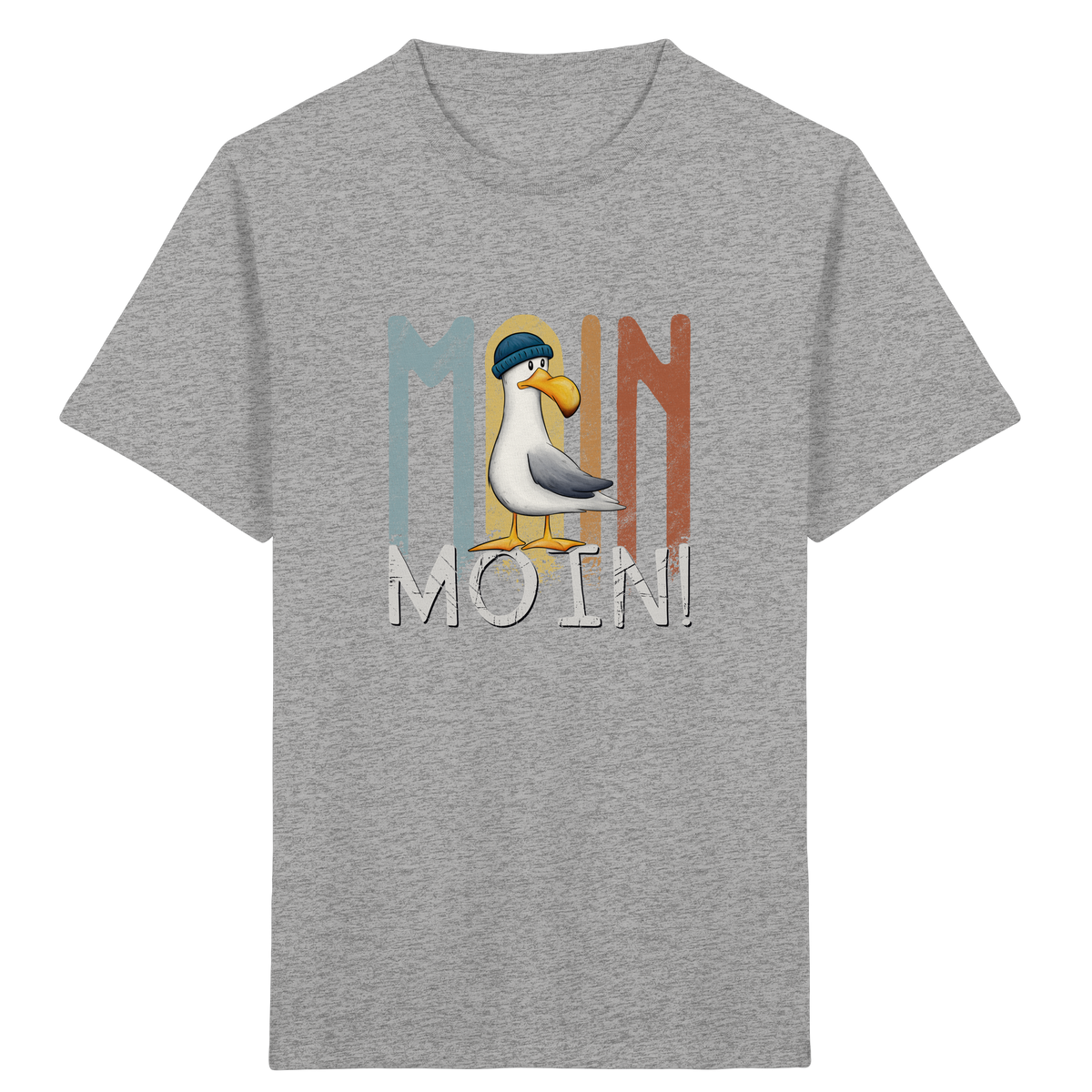 Moin Moin norddeutsche Möwe - Kids Organic Shirt