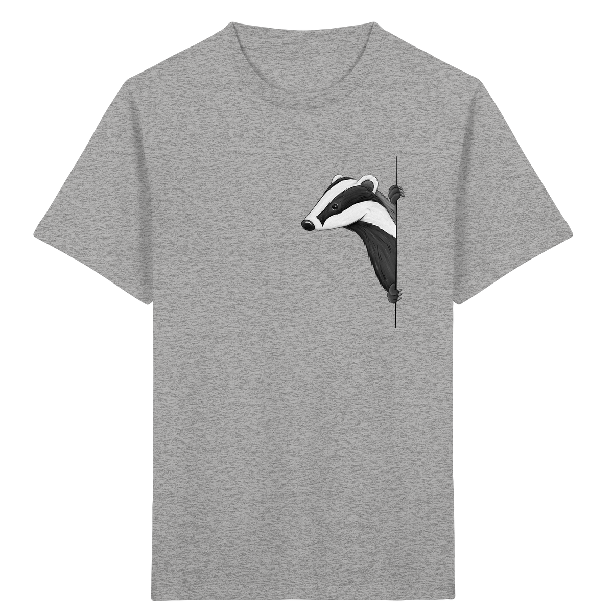 Lässiger Dachs Meister Grimbart - Kids Organic Shirt