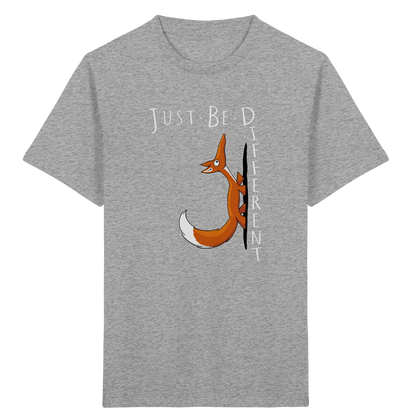 Just Be Different | Sei Anders, kleiner Fuchs - Kids Organic Shirt