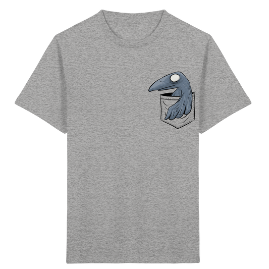 Grufti Rabe Krähe in der Tasche - Kids Organic Shirt