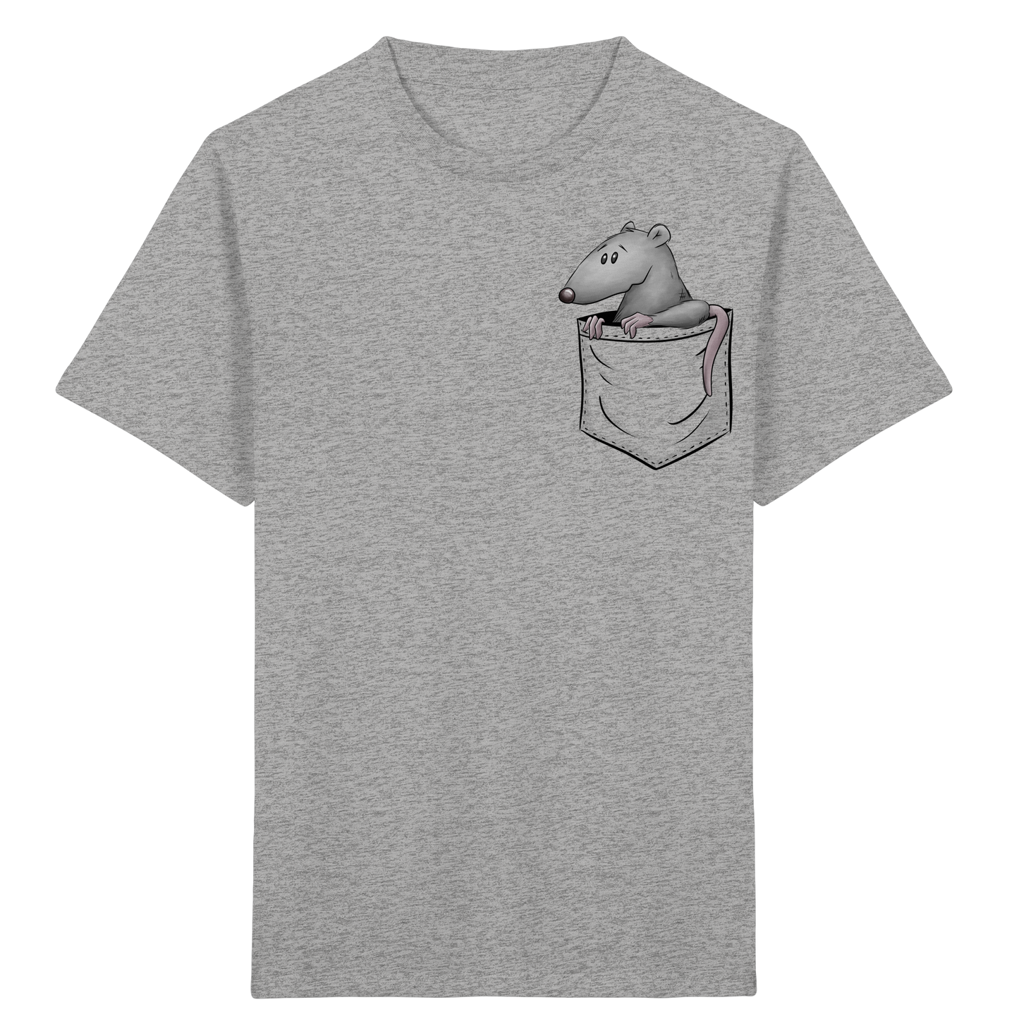 Kleine Ratte in der Tasche - Kids Organic Shirt
