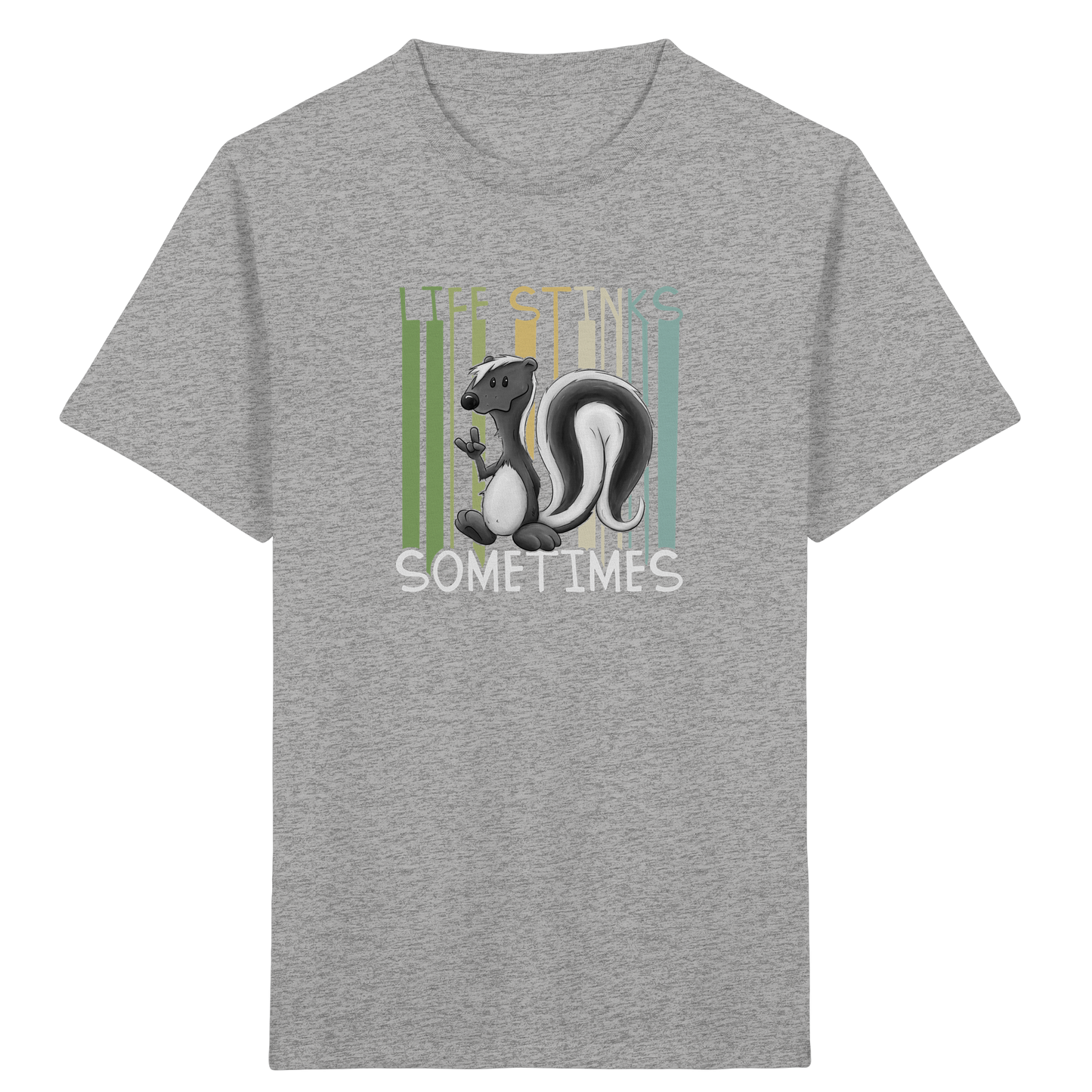 Life Stinks Sometimes Stinktier Weisheit - Kids Organic Shirt