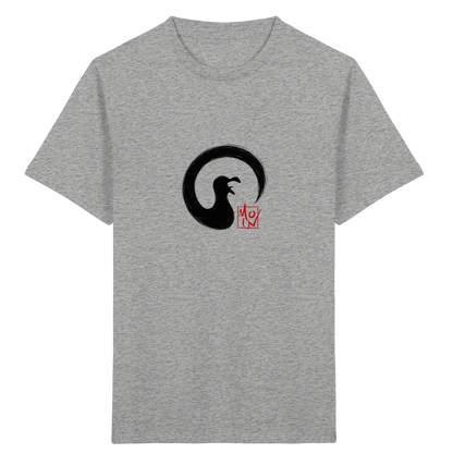 Moin kreischende japanische Enso Möwe - Kids Organic Shirt