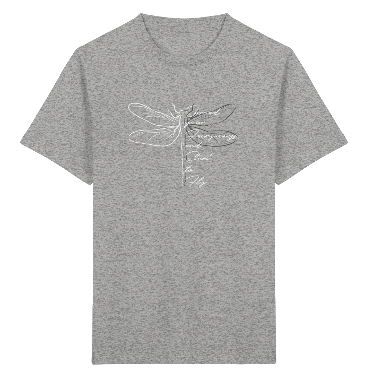 Breite die Flügel aus und flieg los | Libelle - Kids Organic Shirt