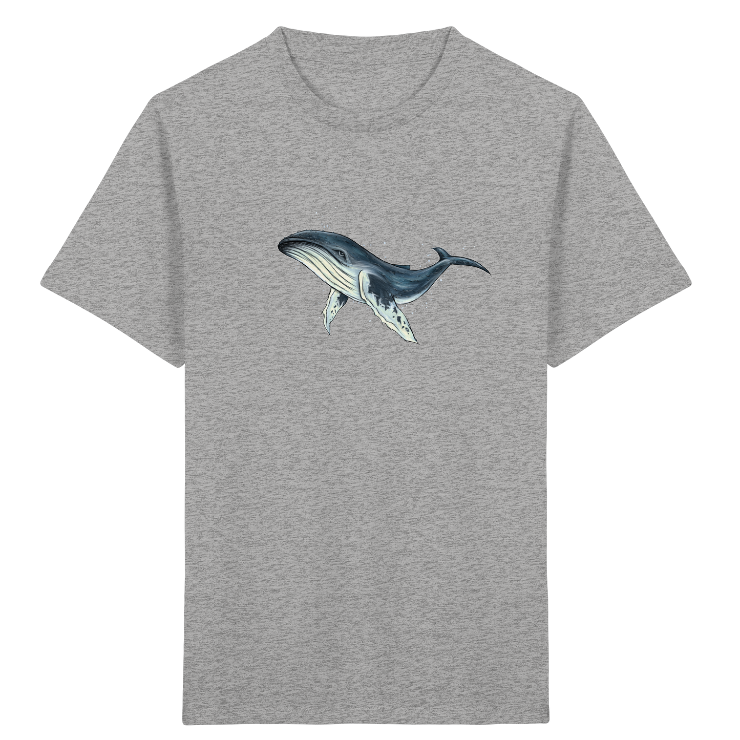 Tiefsee Ozean-Riese Buckelwal - Kids Organic Shirt