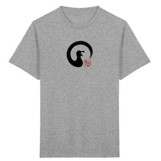 Moin kreischende japanische Enso Möwe - Kids Organic Shirt