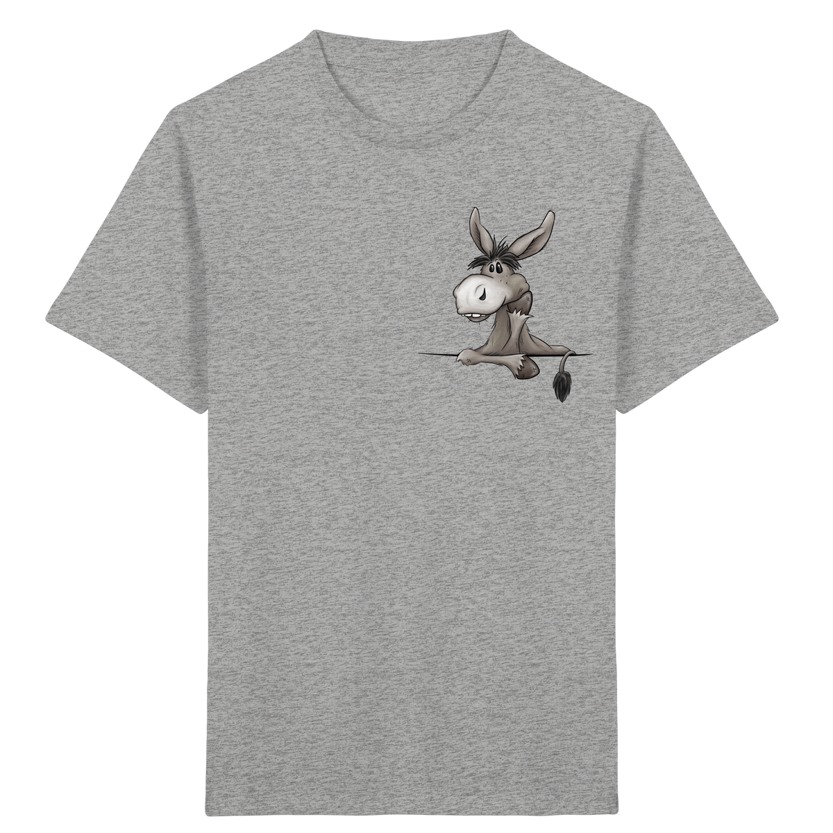 Lustiger lässiger Esel - Kids Organic Shirt