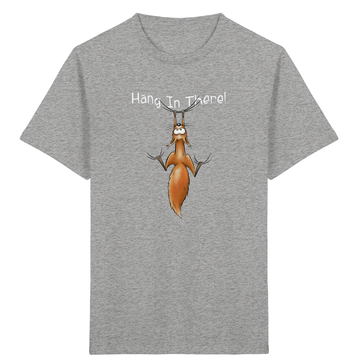 Hang In There | Lässiges Eichhörnchen - Kids Organic Shirt