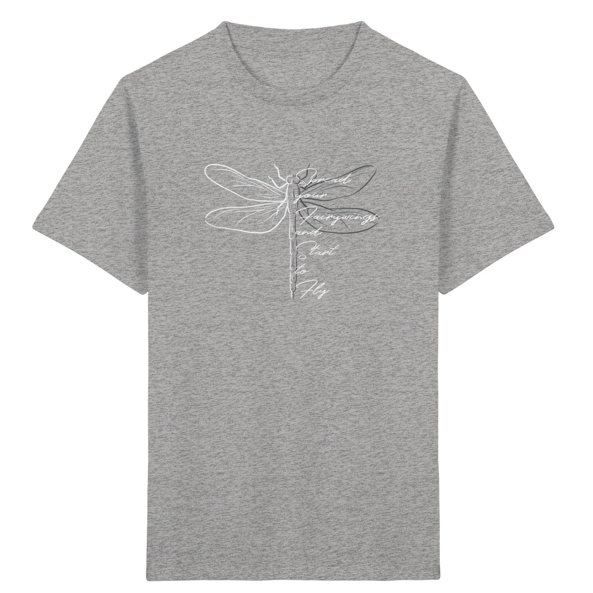 Breite die Flügel aus und flieg los | Libelle - Kids Organic Shirt