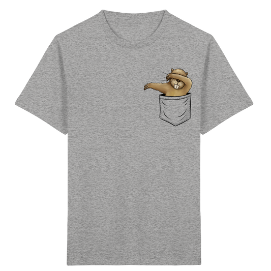 Dabbender Biber in Deiner Tasche - Kids Organic Shirt
