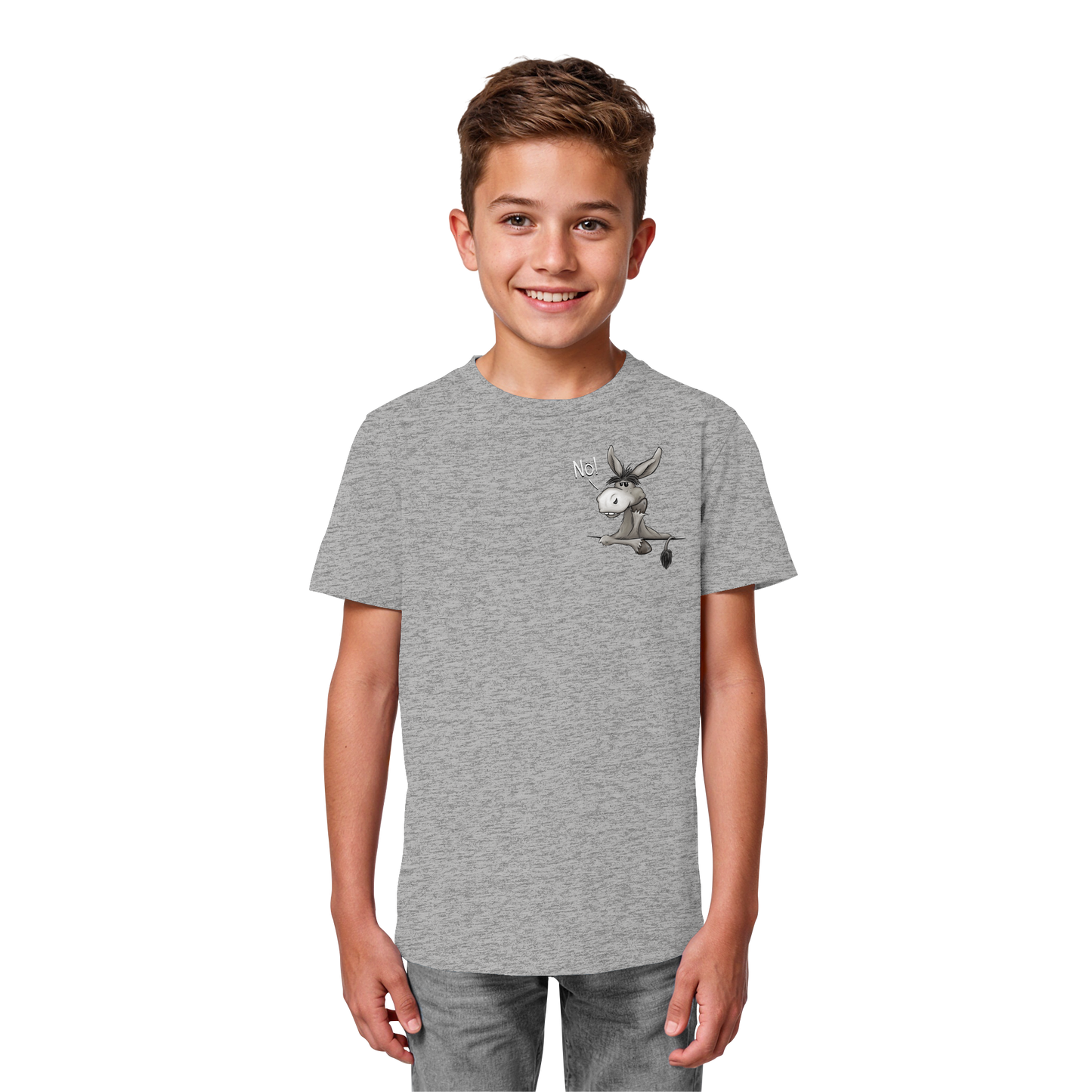 Nö! Störrischer Esel - Kids Organic Shirt