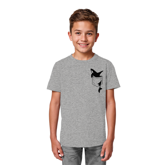 Orca In Deiner Tasche - Kids Organic Shirt