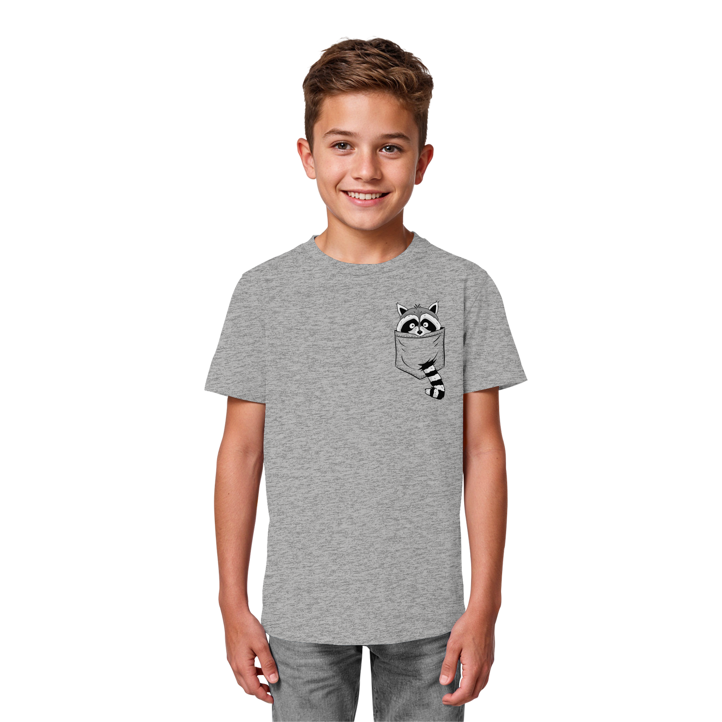 Waschbär in Deiner Tasche - Kids Organic Shirt