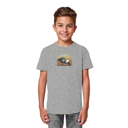 Lässiger Retro Sundown Tapir - Kids Organic Shirt