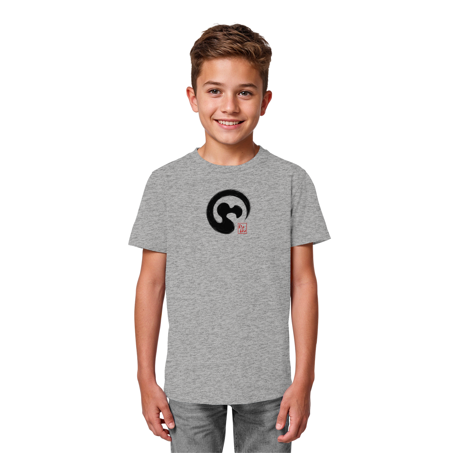 Zen Dodo im japanischen Enso Kreis - Kids Organic Shirt
