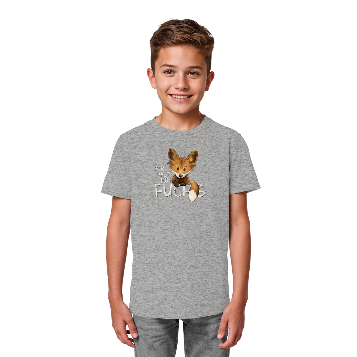 Bin halt ein Fuchs - Kids Organic Shirt