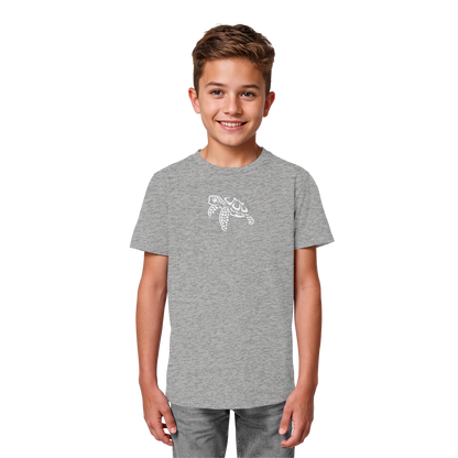 schwimmende Meeres-Schildkröte - Kids Organic Shirt