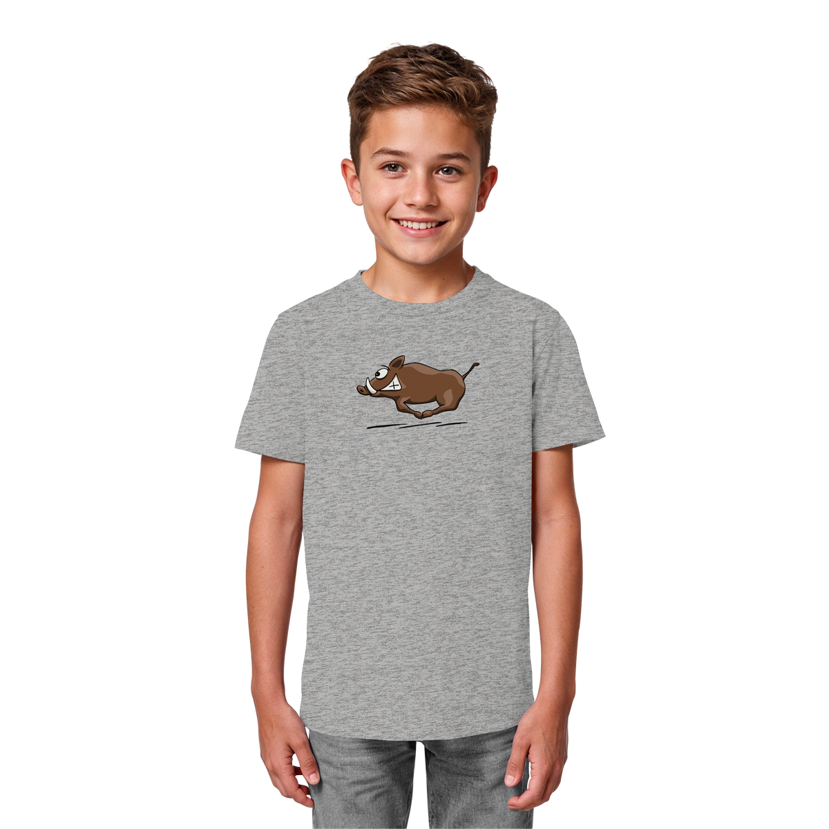 sauwildes Wildschwein | Wildsau  - Kids Organic Shirt
