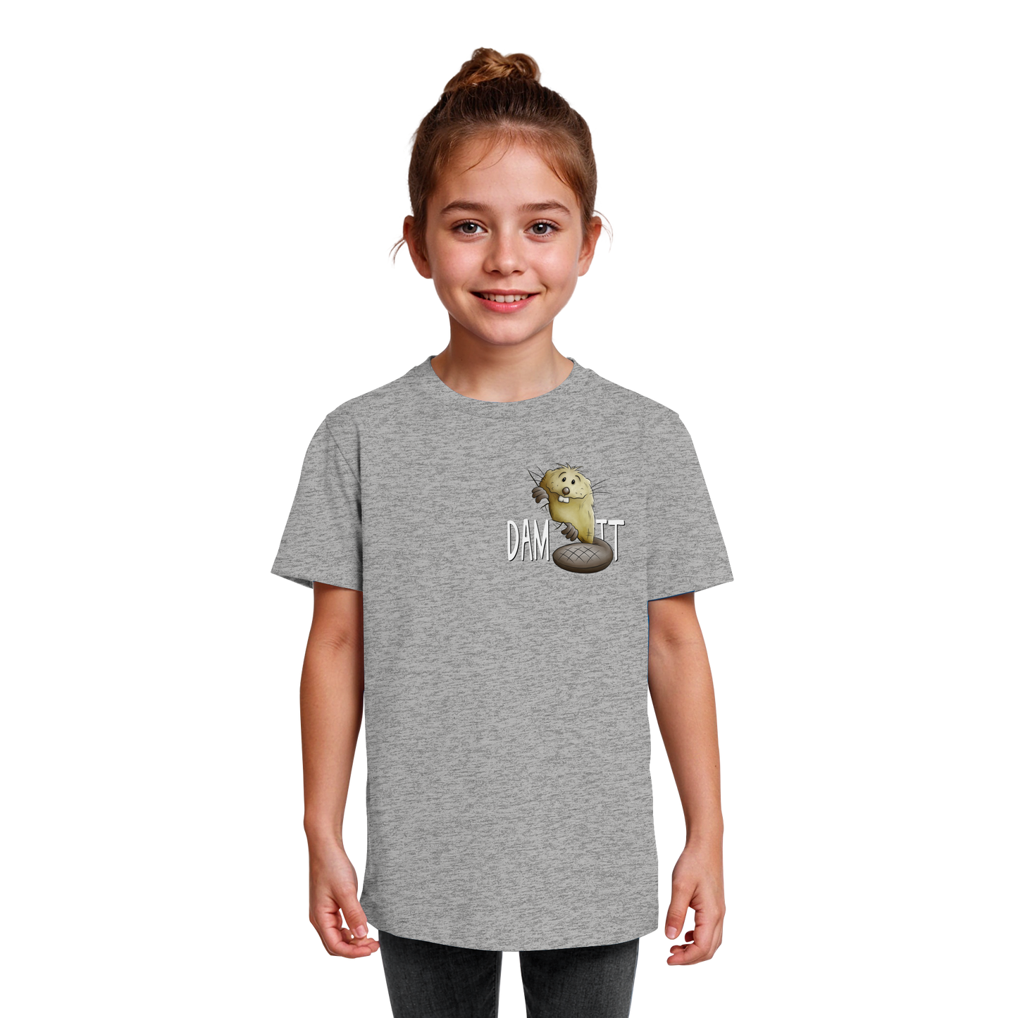 Dam It Verdammt Lustiger Biber - Kids Organic Shirt