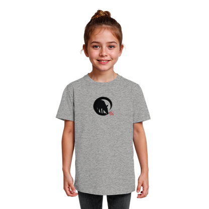 Zen Tapir im japanischen Enso Kreis - Kids Organic Shirt