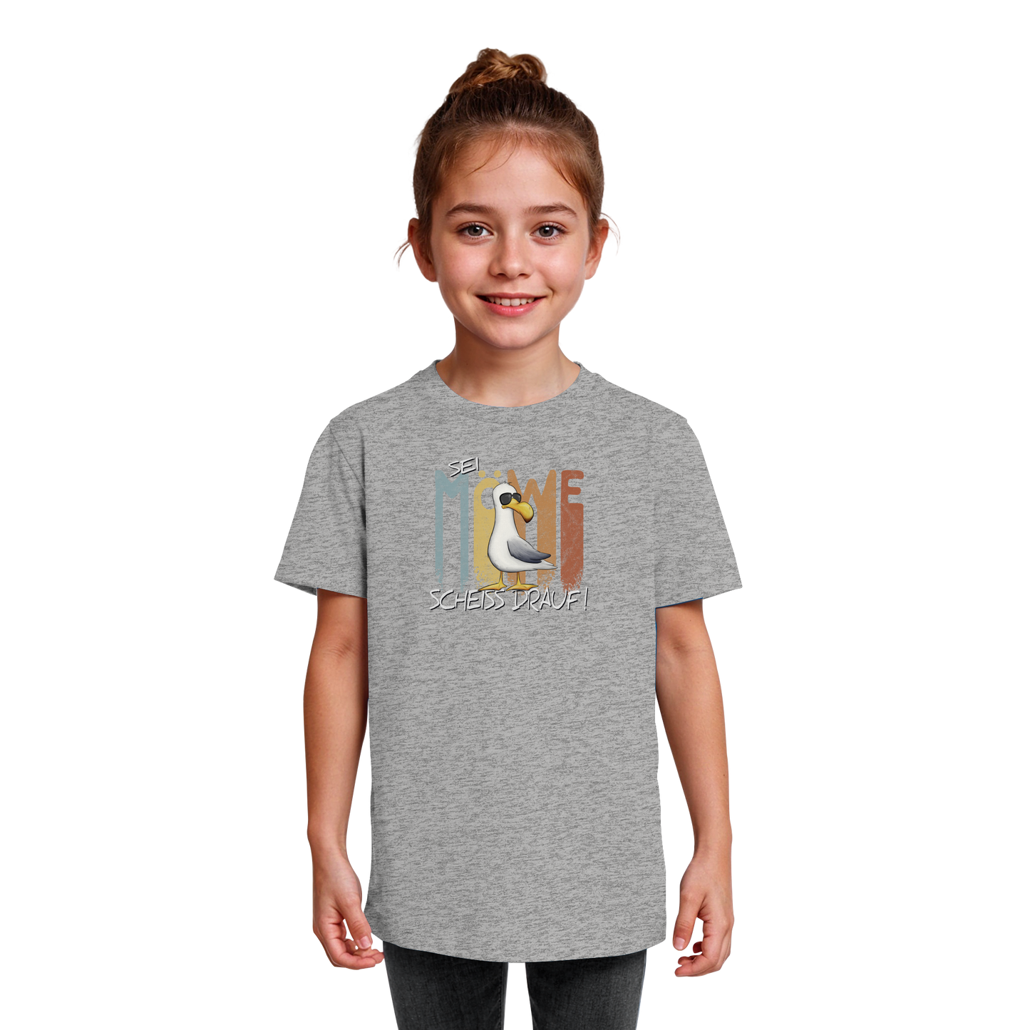 Sei Möwe Scheiß Drauf  - Kids Organic Shirt