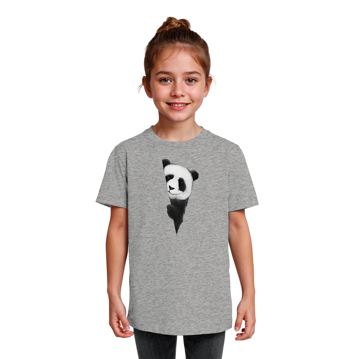 Panda Bär Illustration - Kids Organic Shirt