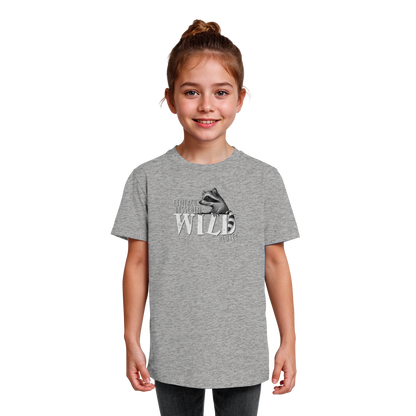 Bisschen wild heute! Waschbär - Kids Organic Shirt
