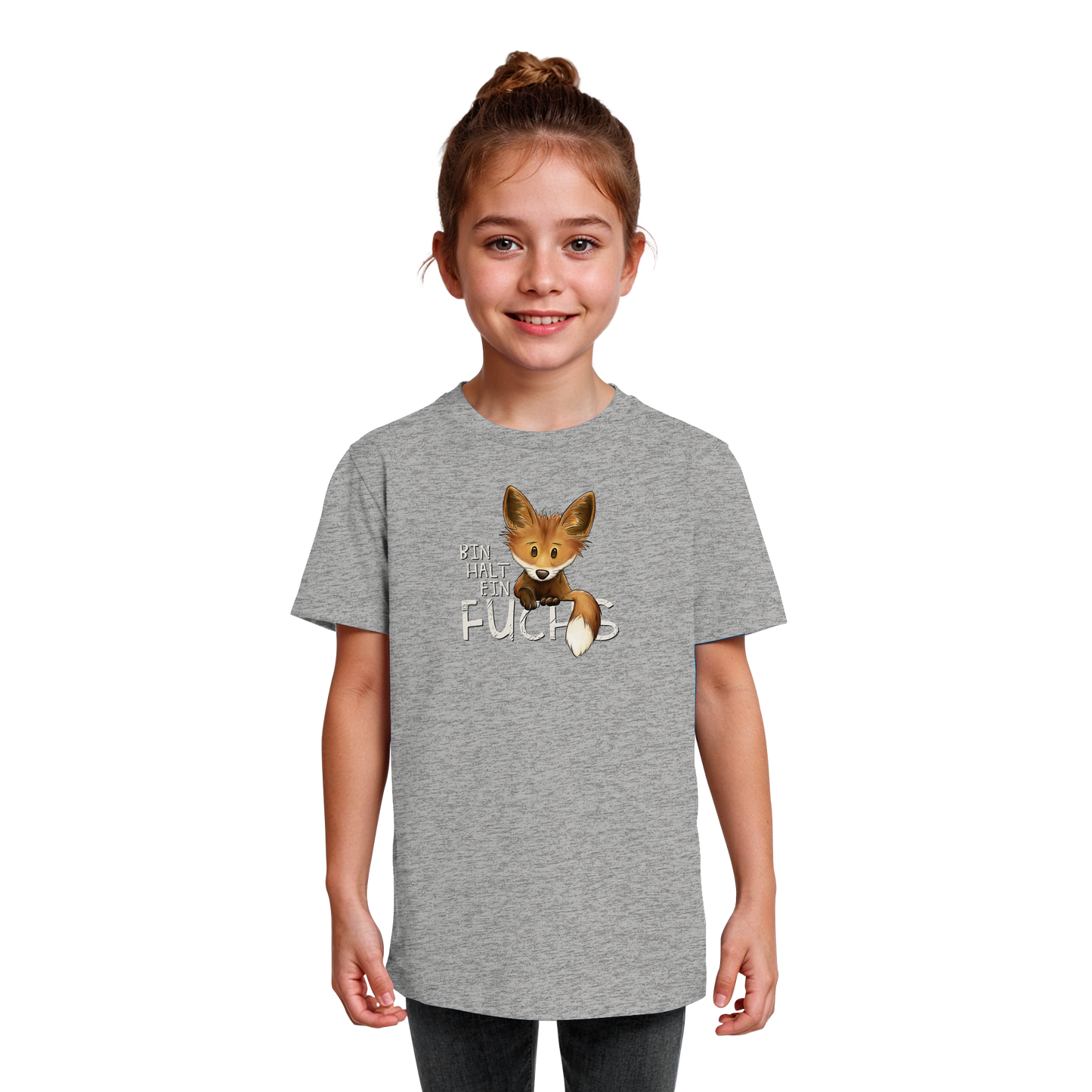 Bin halt ein Fuchs - Kids Organic Shirt