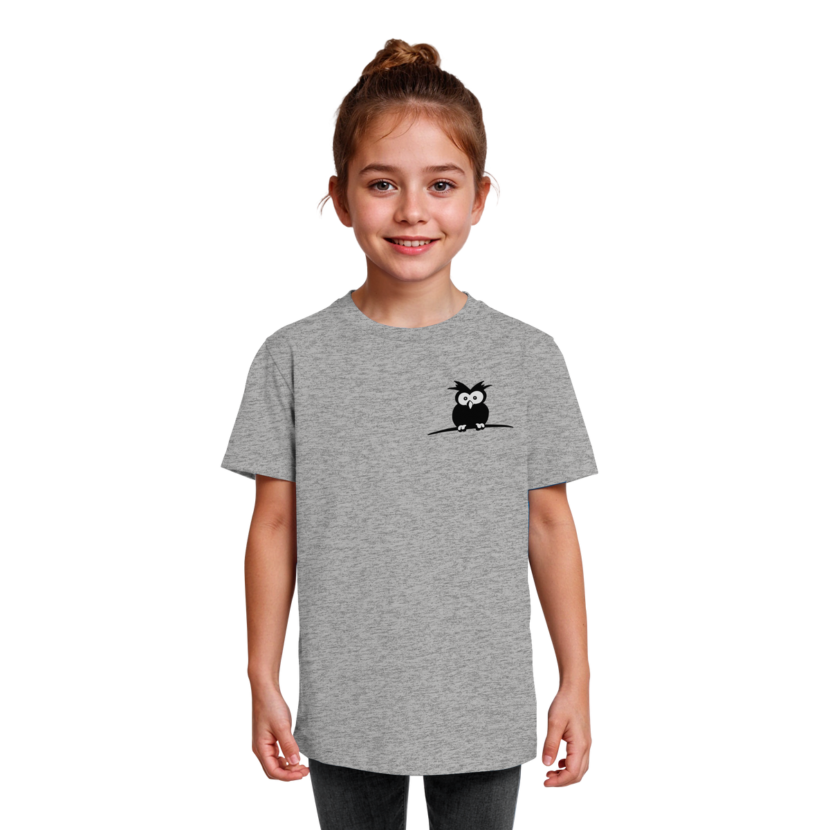 Kleine struppige Eule - Kids Organic Shirt