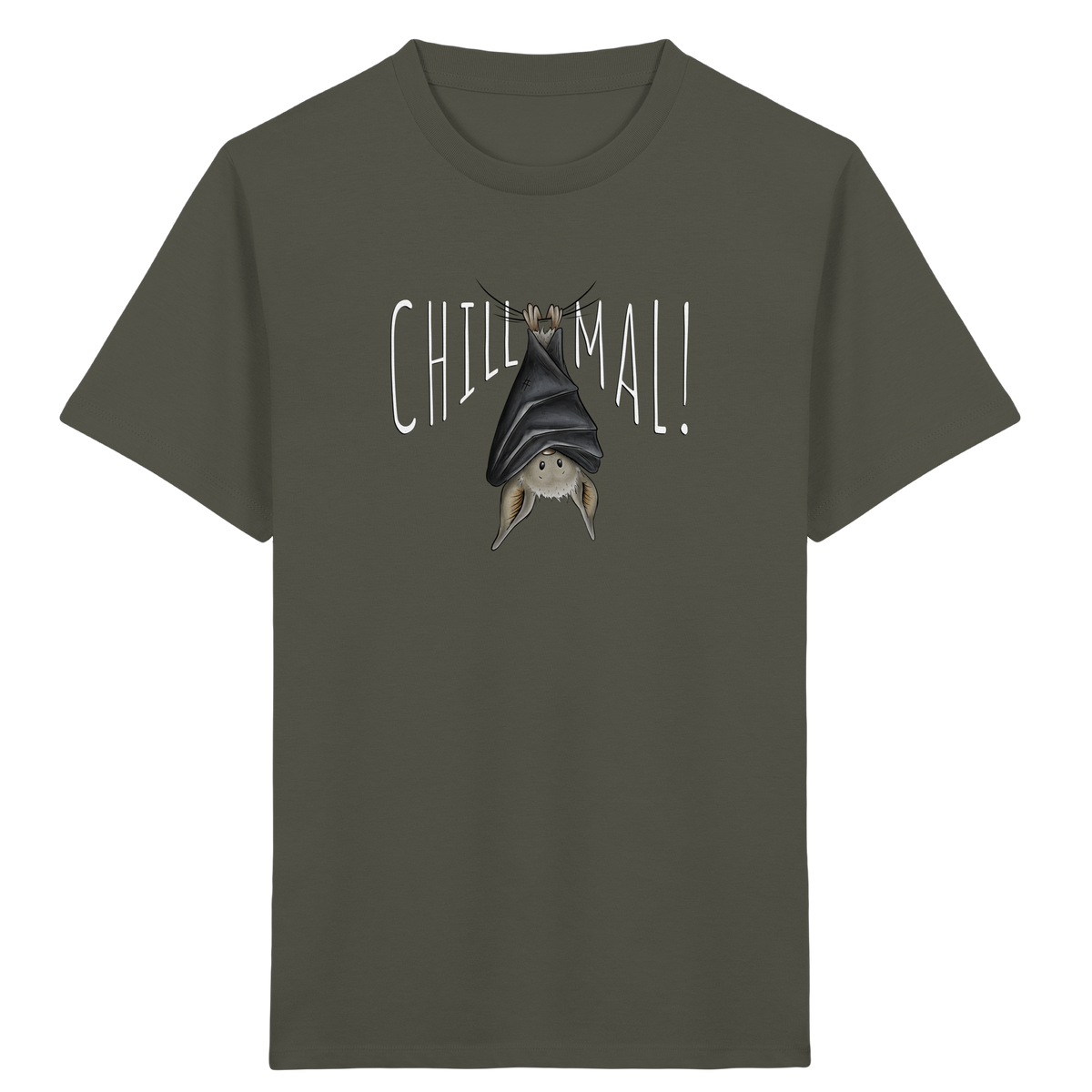 Chill Mal gemütliche Fledermaus - Kids Organic Shirt