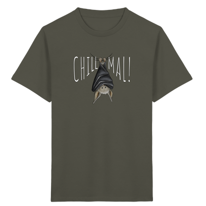 Chill Mal gemütliche Fledermaus - Kids Organic Shirt