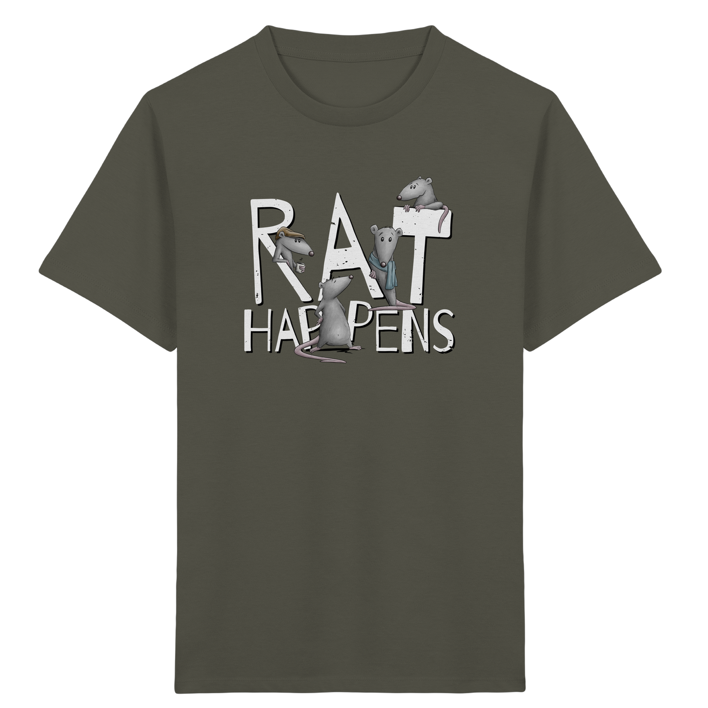Rat Happens Ratten - Kids Organic Shirt