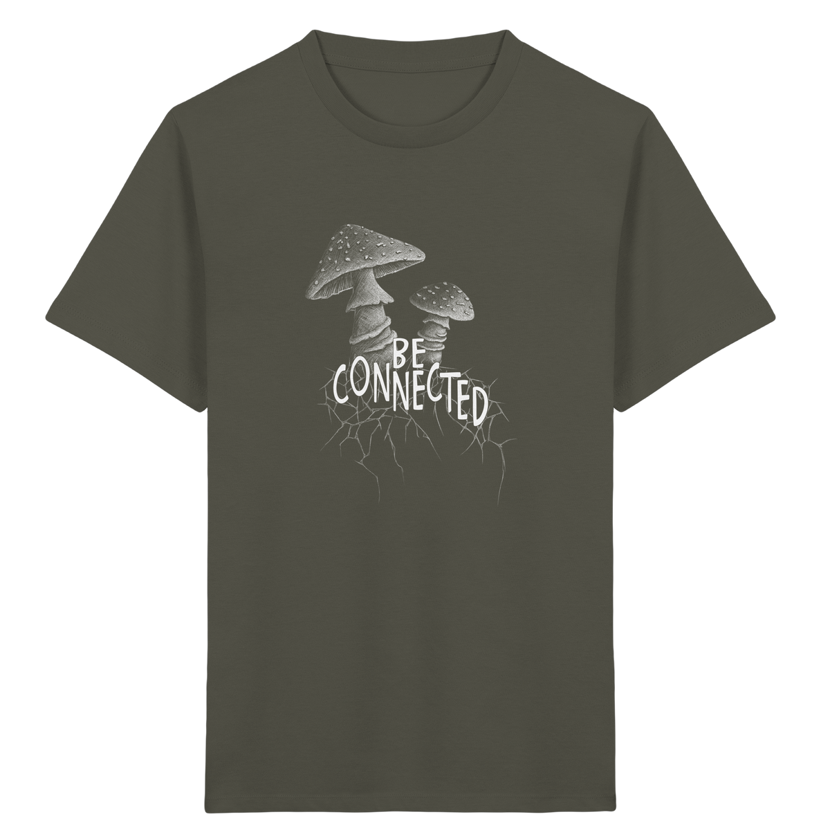 Be Connected Panther-Pilz - Kids Organic Shirt