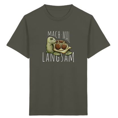 Mach mal langsam Schildkröte - Kids Organic Shirt