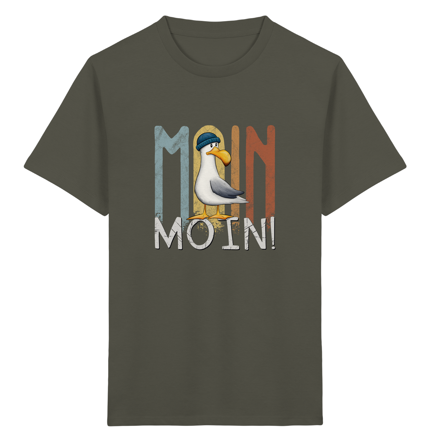 Moin Moin norddeutsche Möwe - Kids Organic Shirt