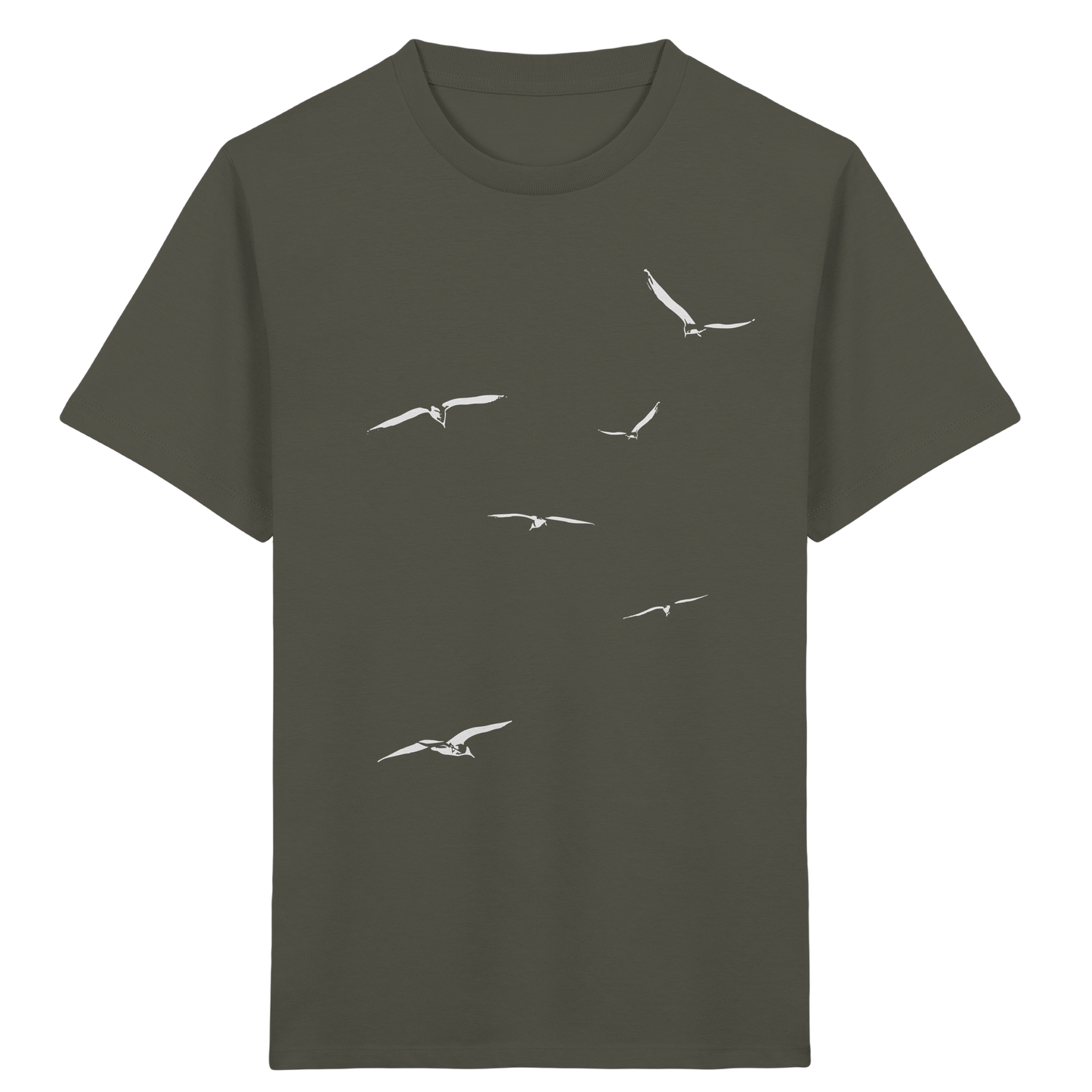Vogelschwarm – Traum vom Fliegen - Kids Organic Shirt