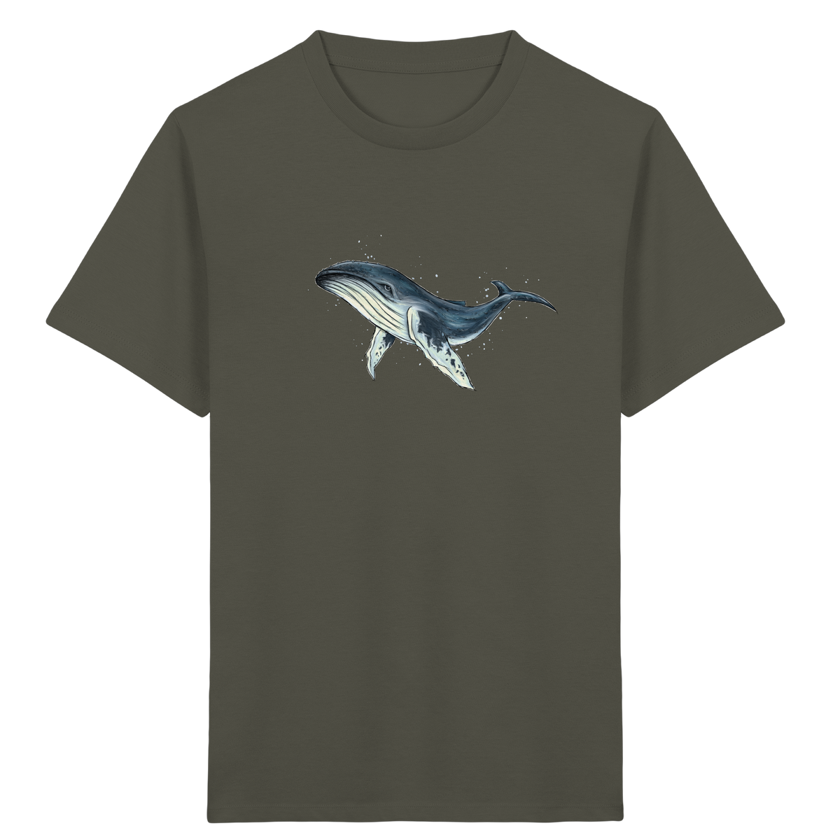Tiefsee Ozean-Riese Buckelwal - Kids Organic Shirt