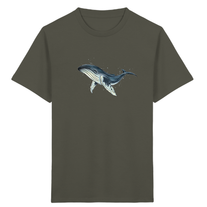 Tiefsee Ozean-Riese Buckelwal - Kids Organic Shirt