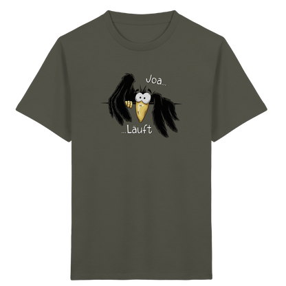 Joa Läuft Krähe gechillter Rabe - Kids Organic Shirt