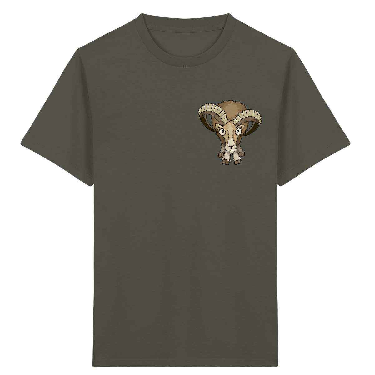 Bockiges Mufflon Widder Schafbock - Kids Organic Shirt
