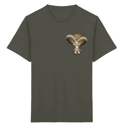 Bockiges Mufflon Widder Schafbock - Kids Organic Shirt