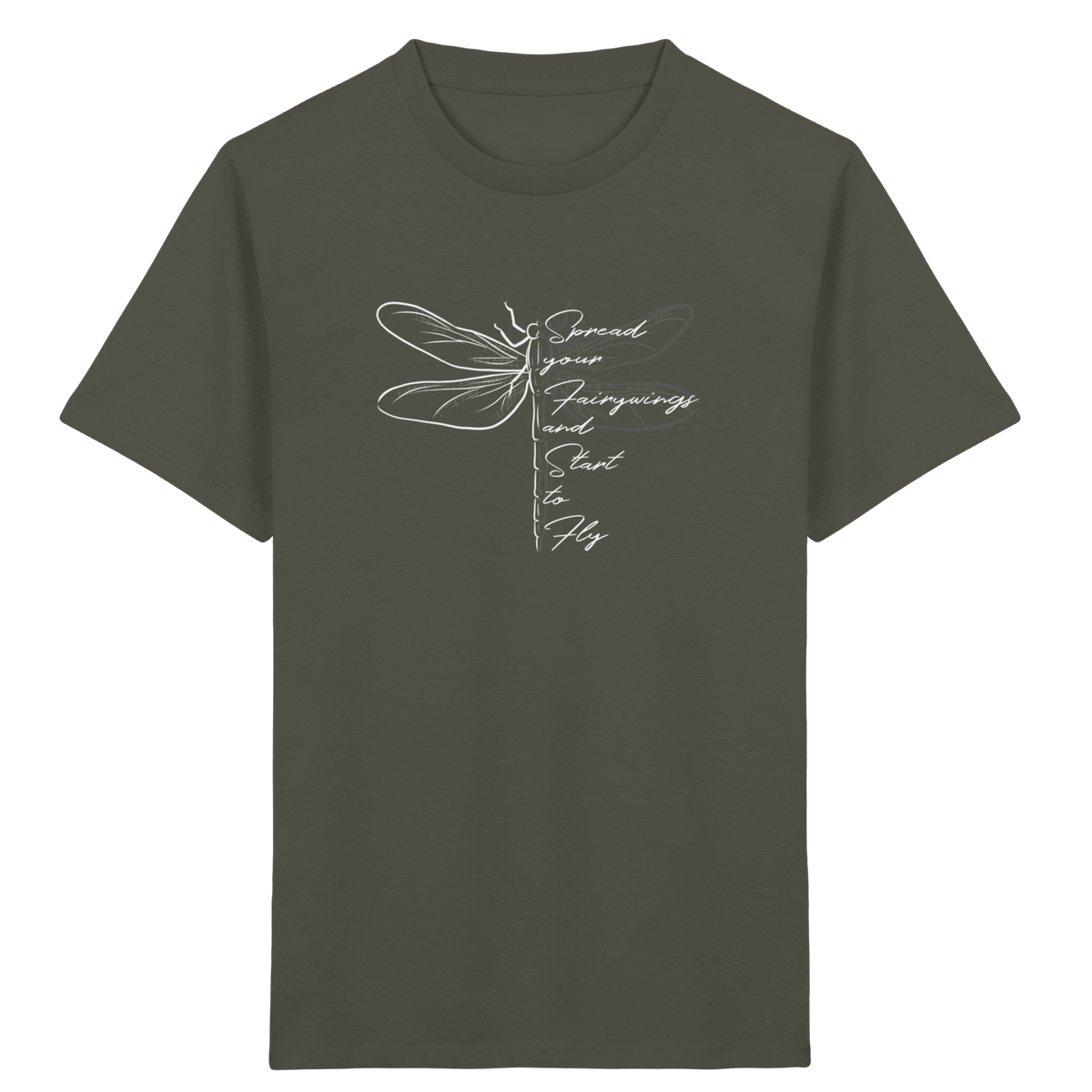 Breite die Flügel aus und flieg los | Libelle - Kids Organic Shirt